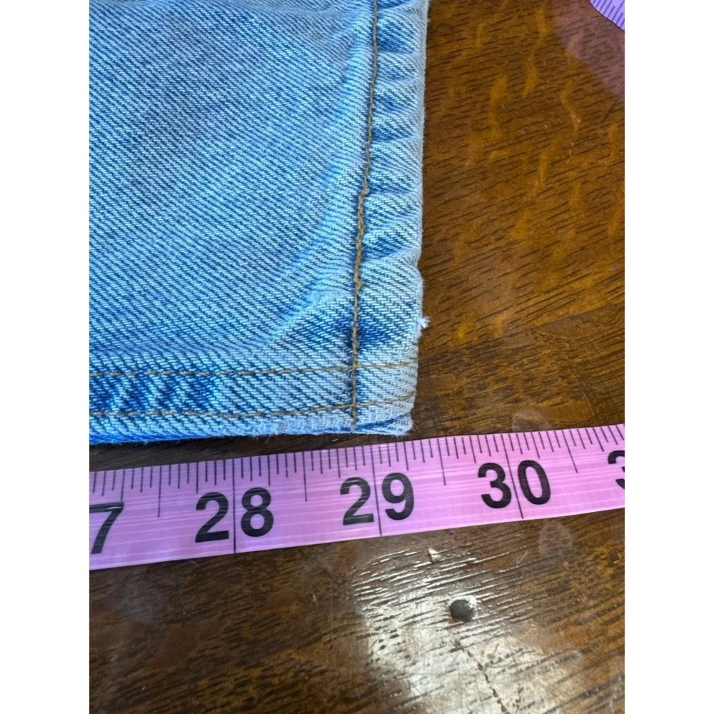 Vintage Levis Loose Jeans Mens Light Wash Blue Straight Big & Tall Fits 56x29 90